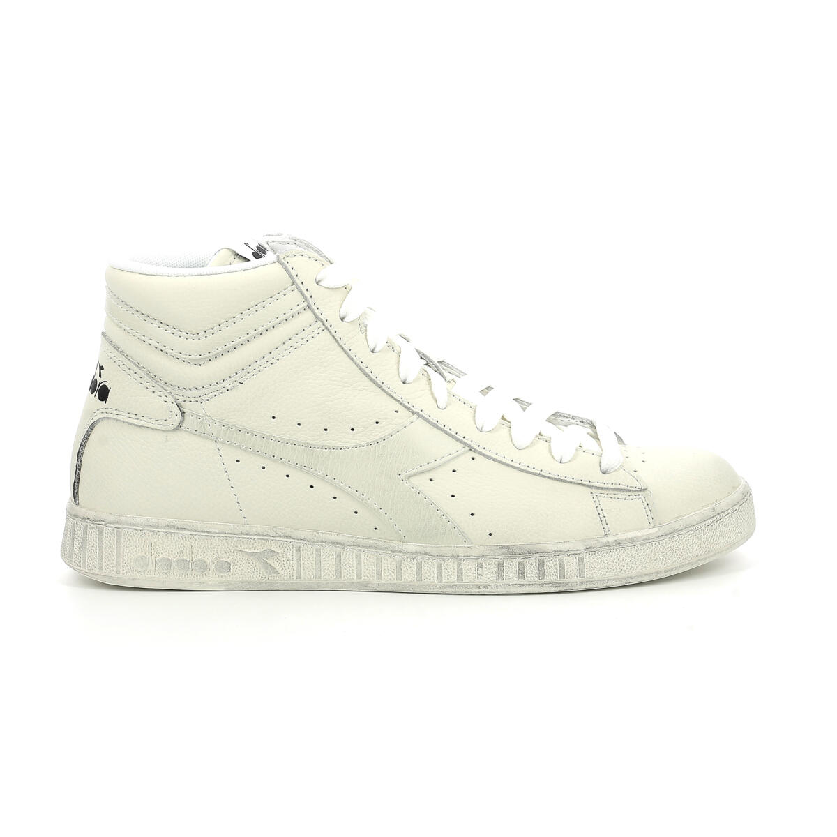 Diadora Game L Wysokie Woskowane Buty Sneakersowe Dorosłych