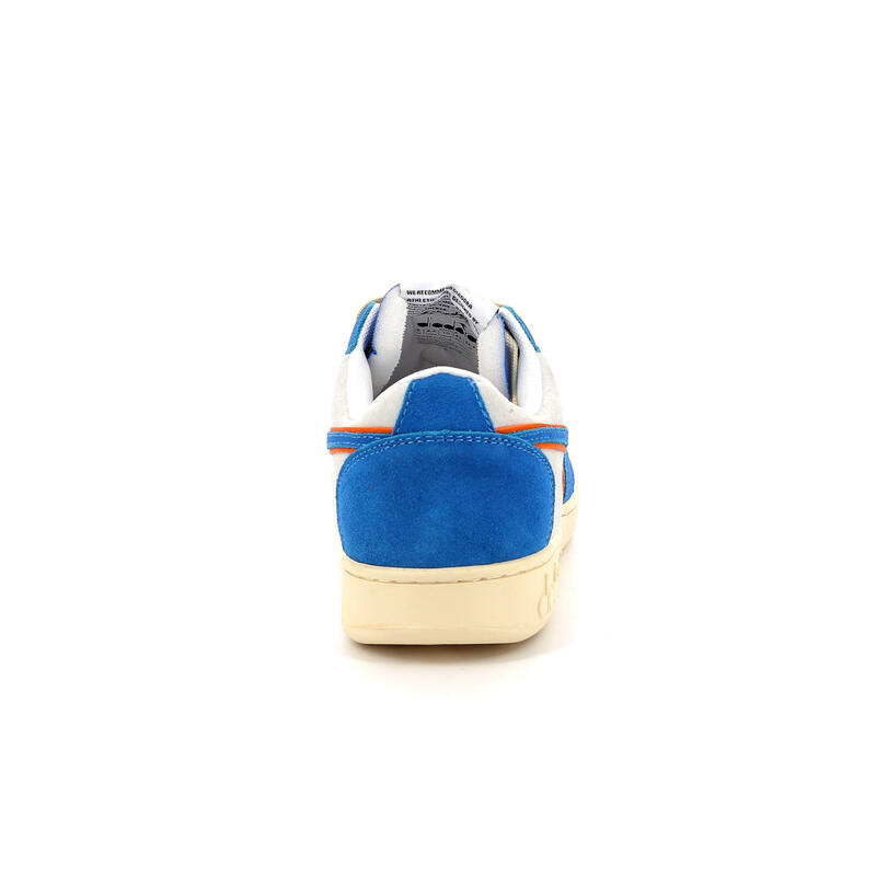 Zapatillas Diadora Magic Basketball Low Ante Cuero Royal/Blanco Adulto