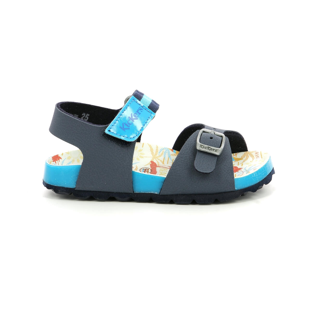Sandales Sandales Kickers SOSTREET Bleu Kickers