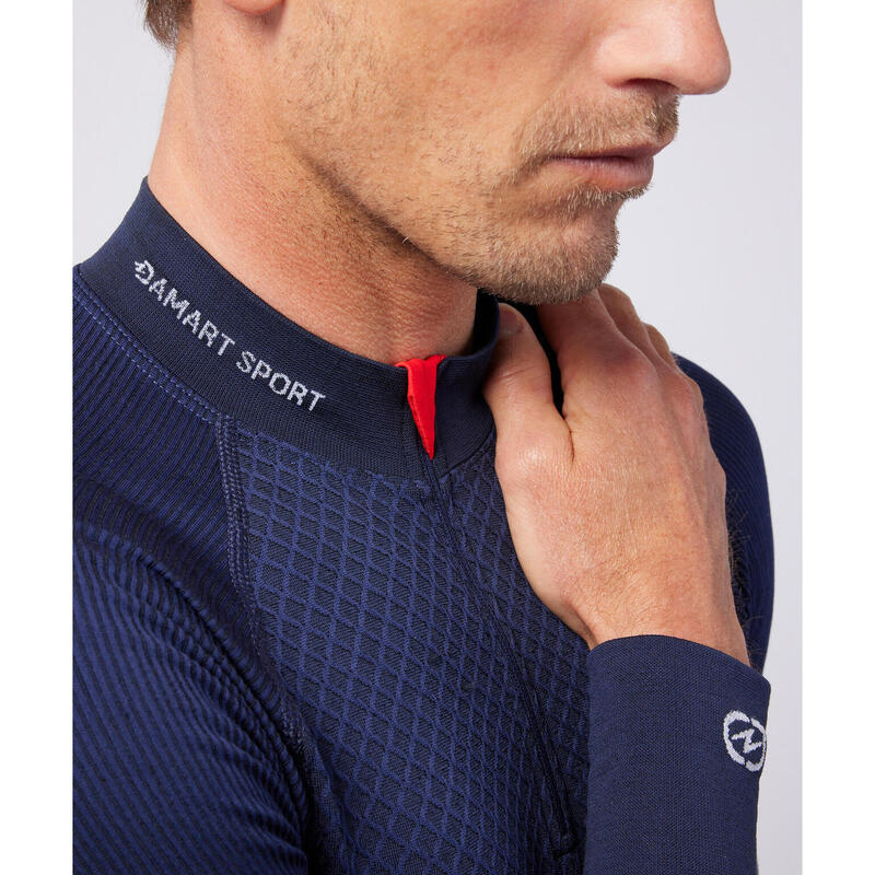 Sous vêtement thermique Technique Col zippé Homme-THERMOLACTYL ENERGY 3 Medium