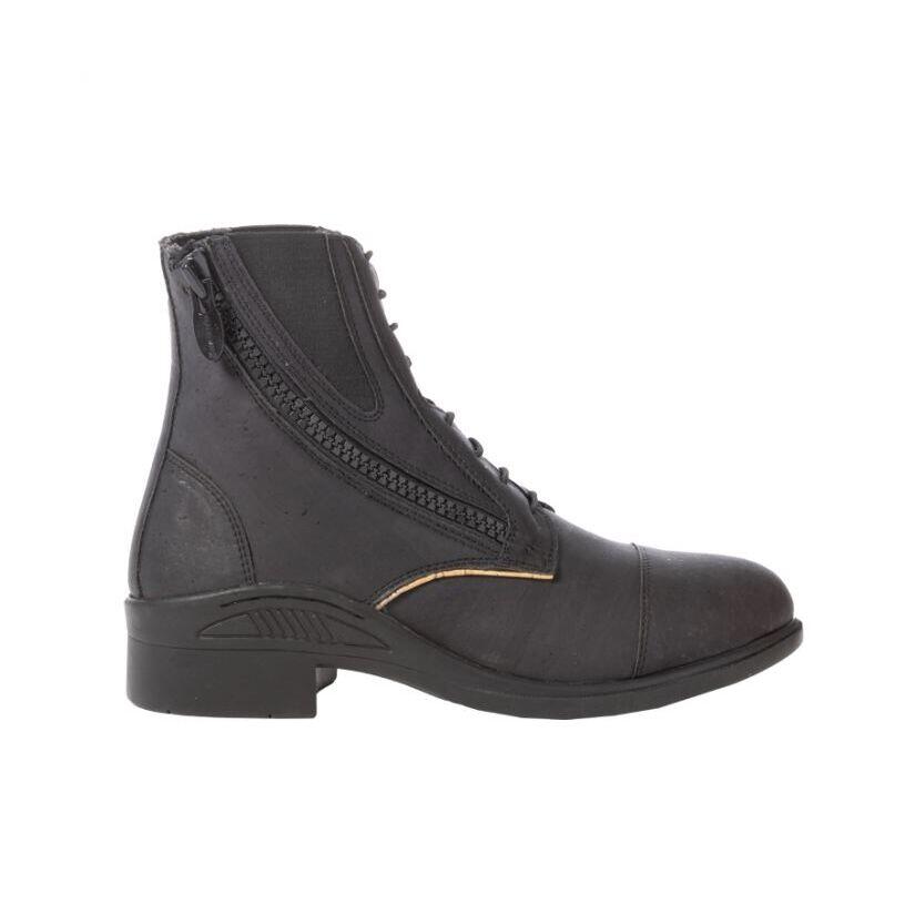 Kavalkade - Boots Équitation Vegan En Liège Femme Kavalkade Cortica - Boots D'Équitation - Noir - 41 - Decathlon