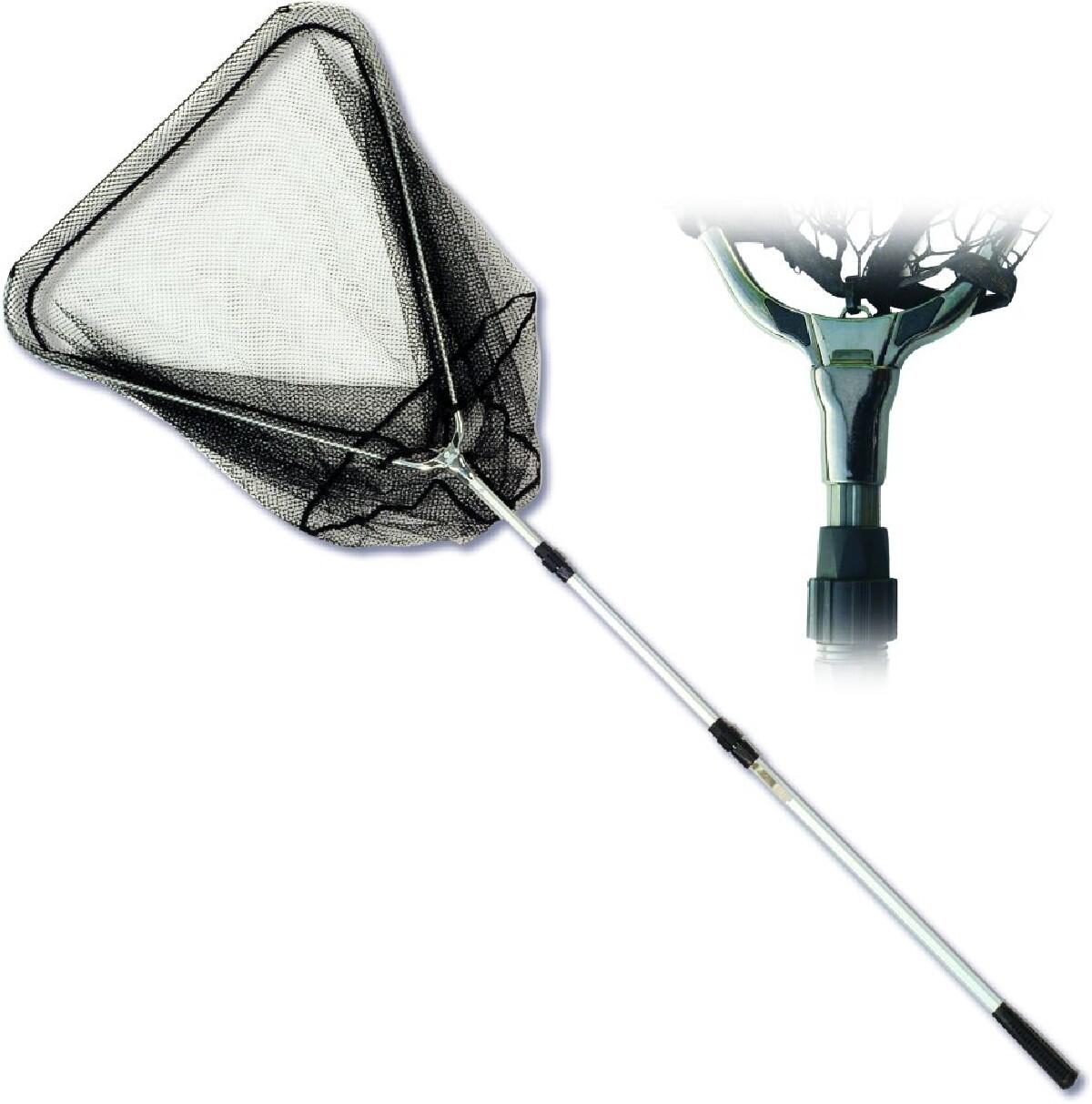 ZEBCO Zebco De-Luxe Telescopic Net 2,50 m Handle 60x50x60cm - Witvis Schepnet