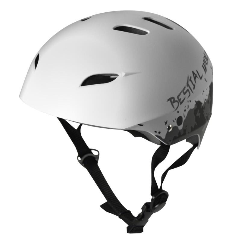 CASCO SHELLWHITE BESTIAL WOLF UNIVERSALE  COLORE BIANCO