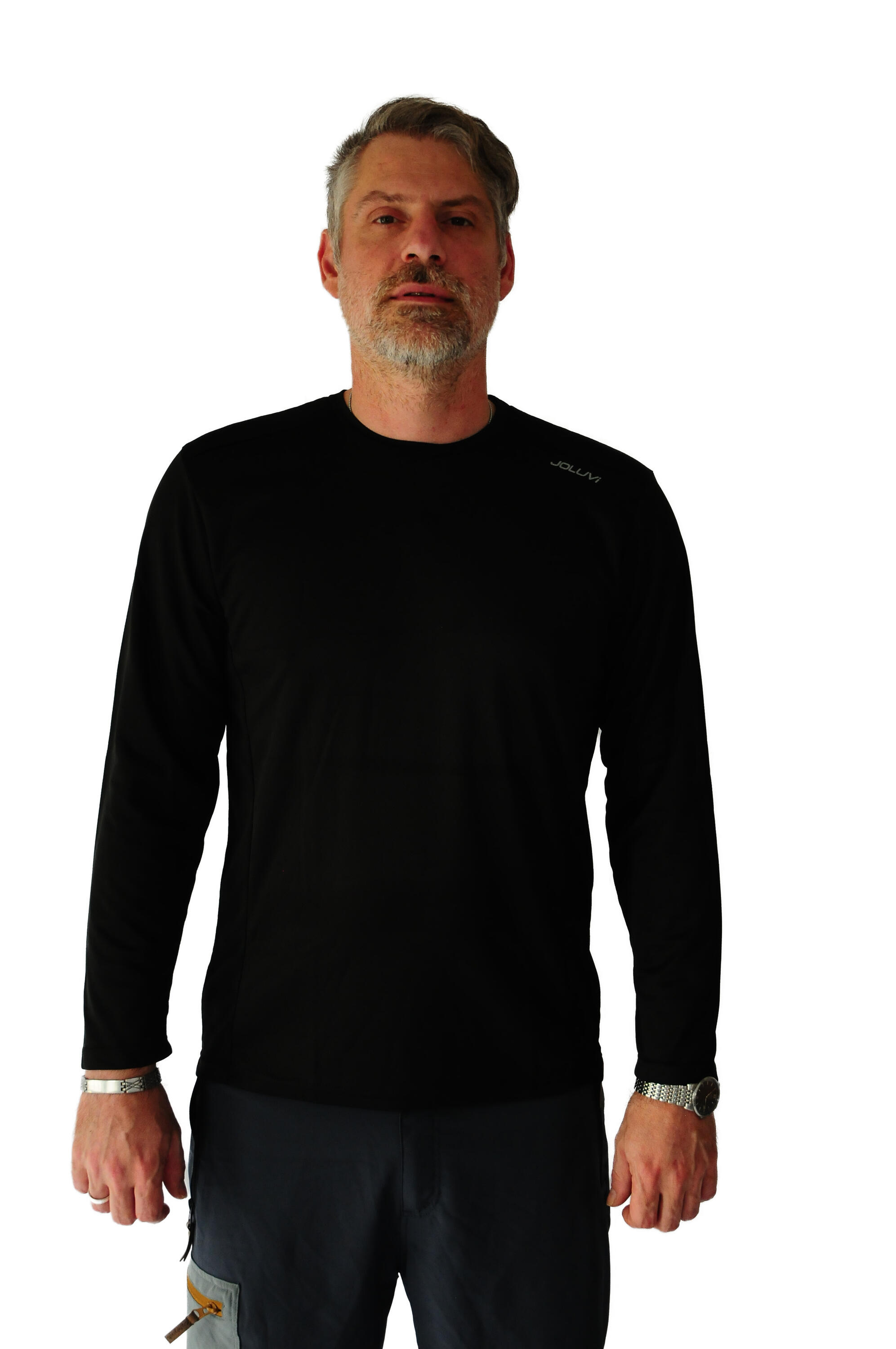Maglia a maniche lunghe Joluvi modello 234928-001 per uomini 2/4