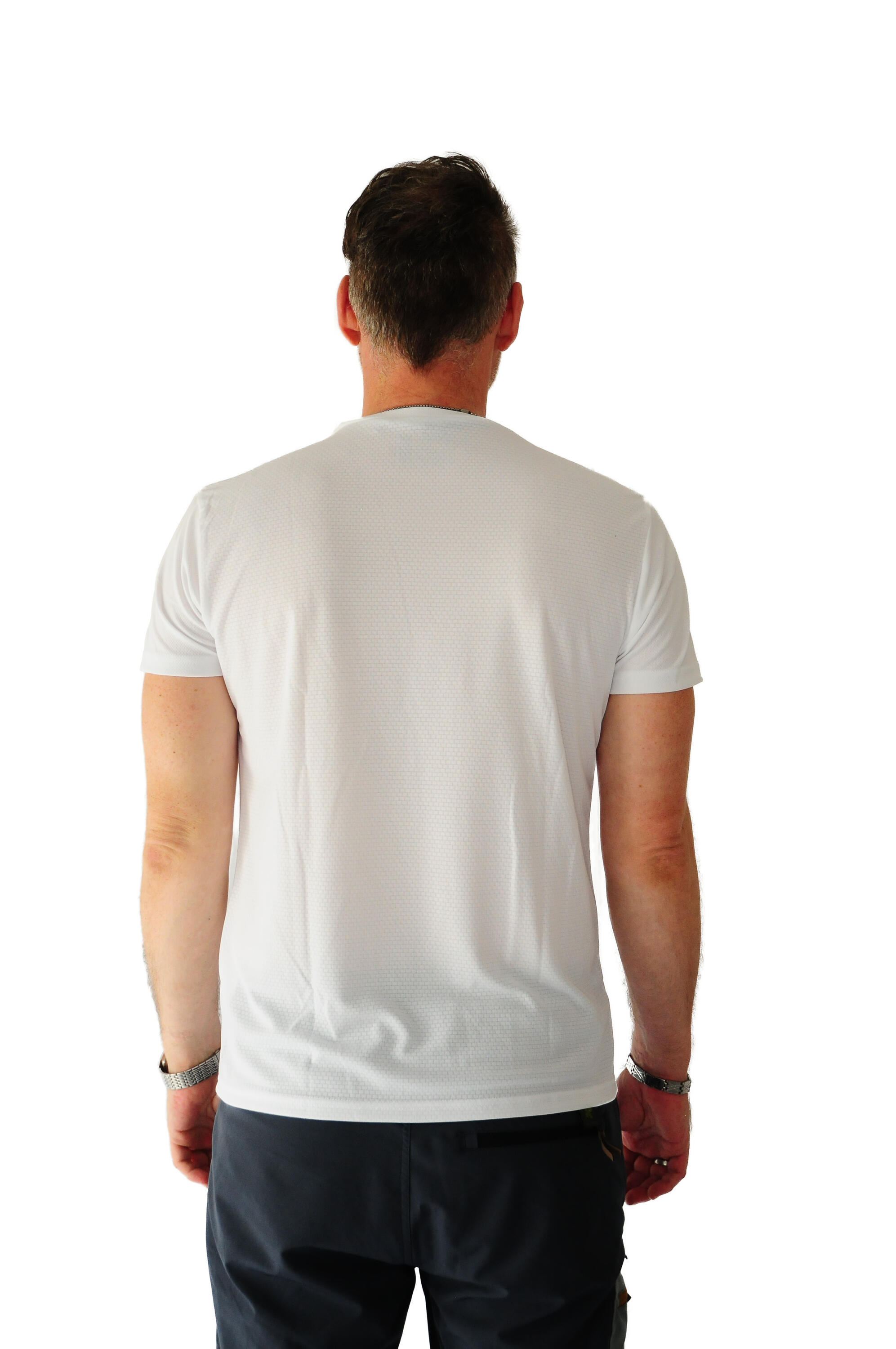 Maglia a Maniche Corte Uomo Joluvi Duplex Bianco 4/4