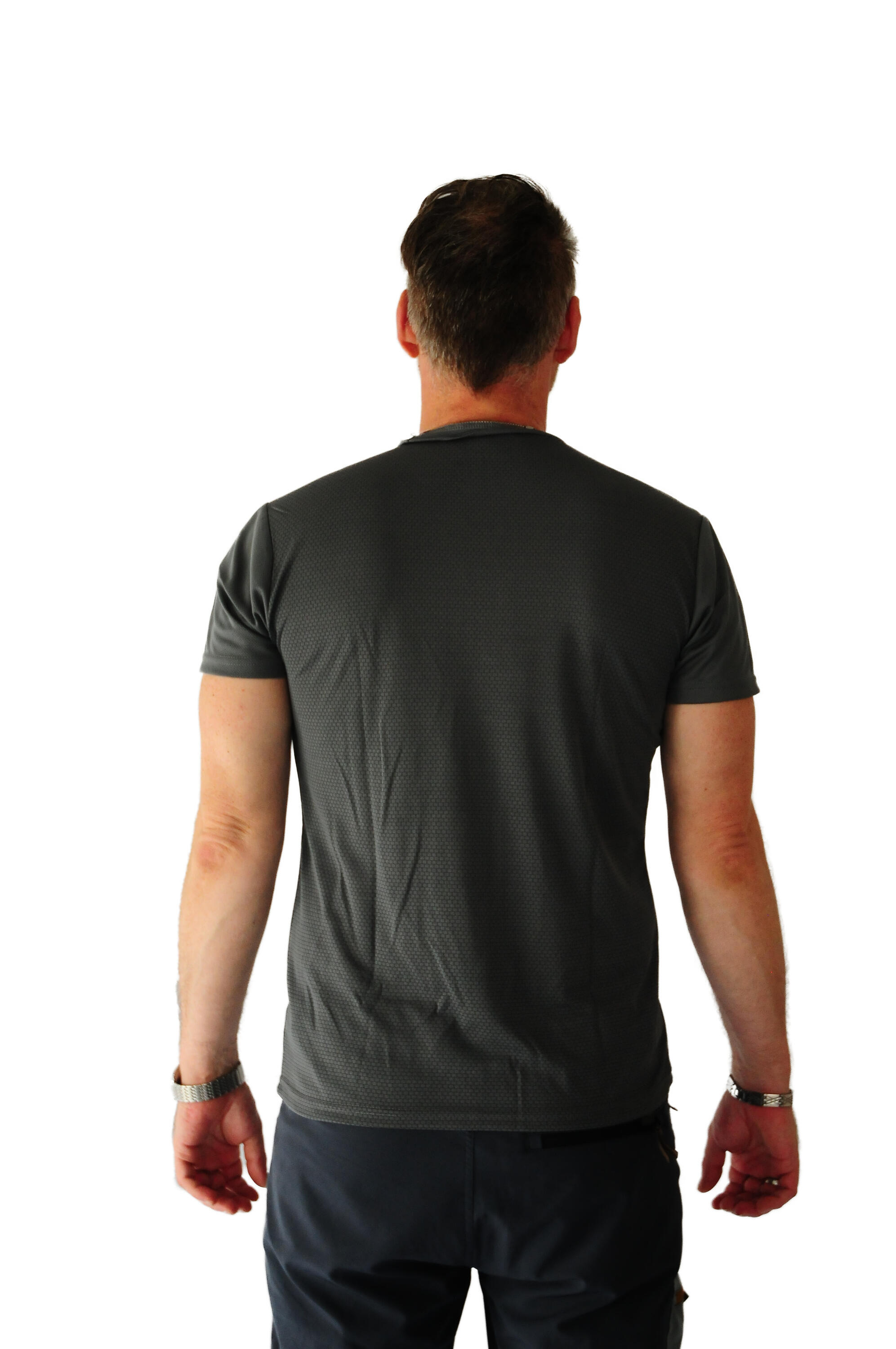 T-shirt à manches courtes homme Joluvi Duplex Gris foncé 4/4