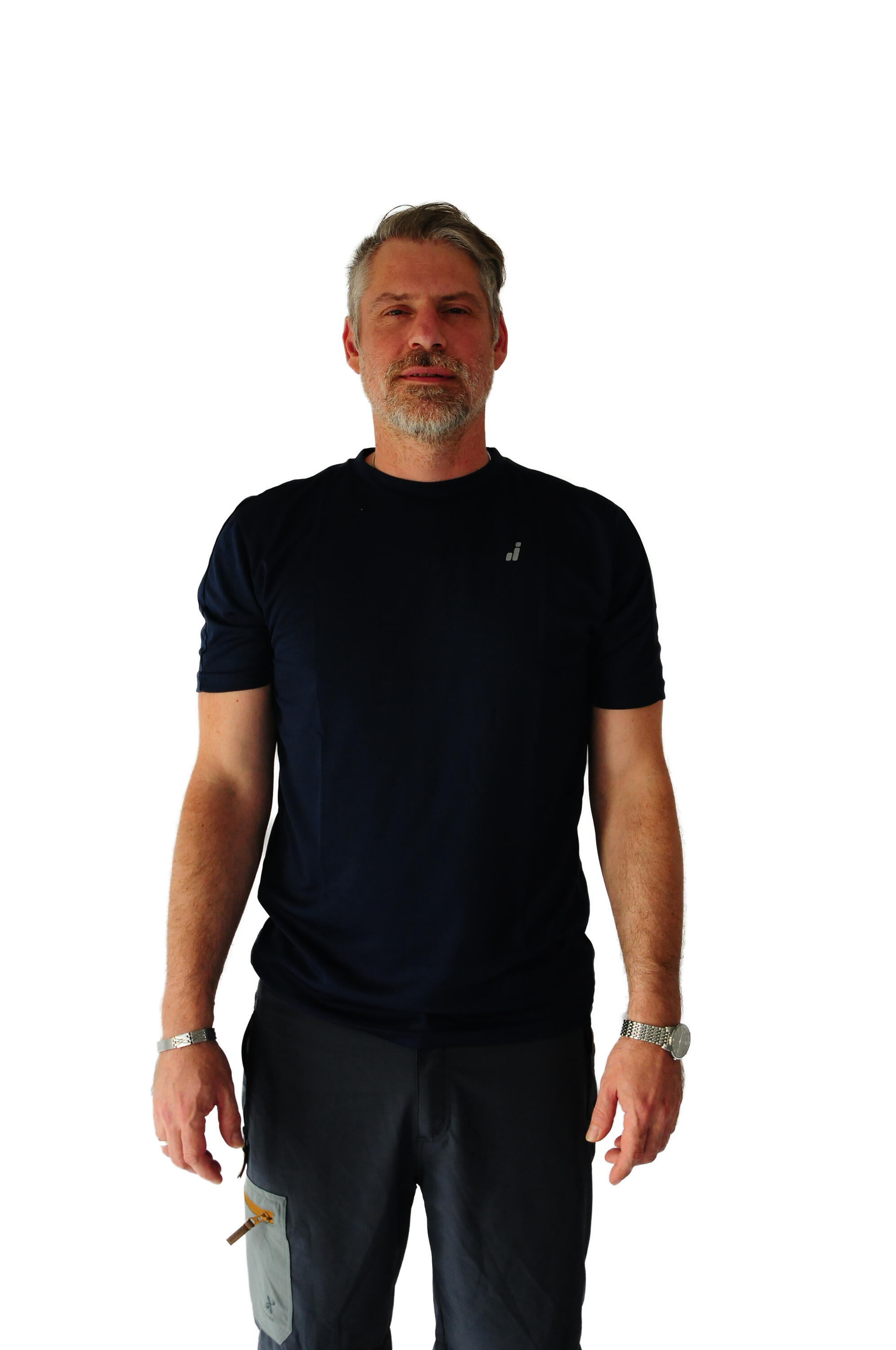 Sportshirt Shock Fitness/Gym Herren Marino Ohne Atmungsaktiv JOLUVI 3/4