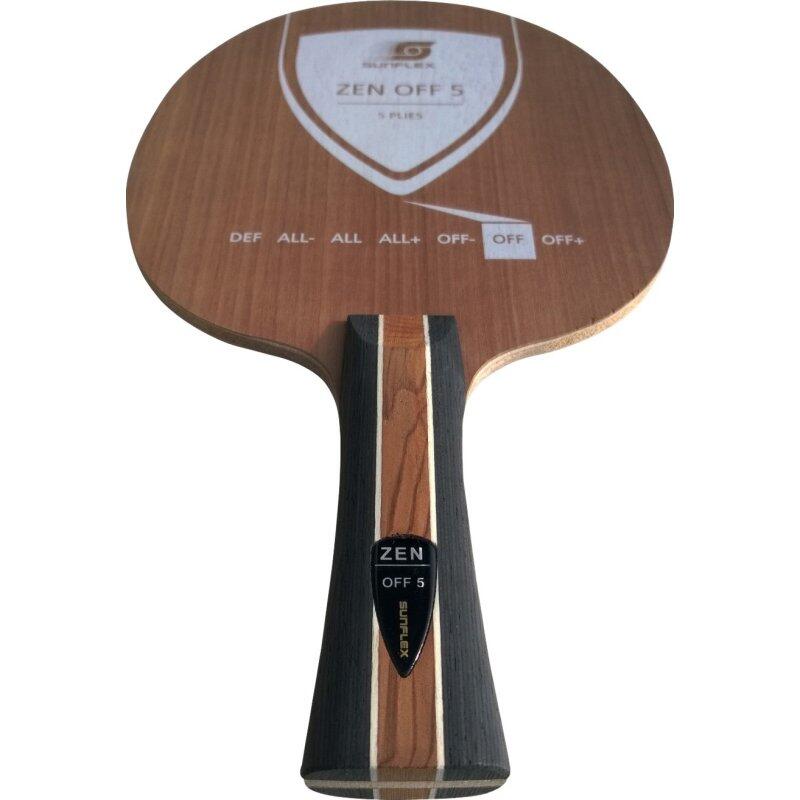 Sunflex Zen Off 5 Tischtennis-Holz gerader Griff 2/4