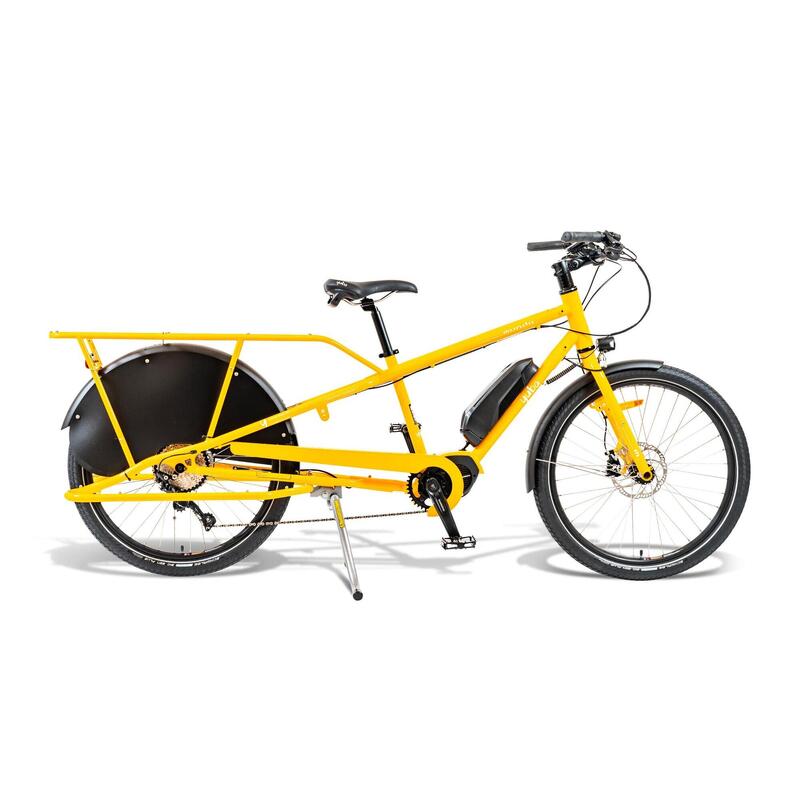 Bicicletta da carico e da famiglia elettrica Yuba Mundo EP8 Gold