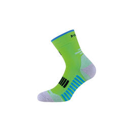 Technische sokken Running volwassen compressie thermoregulerende lang groen