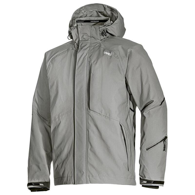 Uvex ADA Regenjacke Männer-Windjacke mit Kapuze