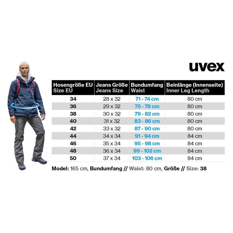 Uvex ADA Regenhose Damen