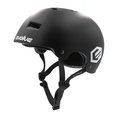 Caschi bicicletta adulto Evolve Curb. Nero