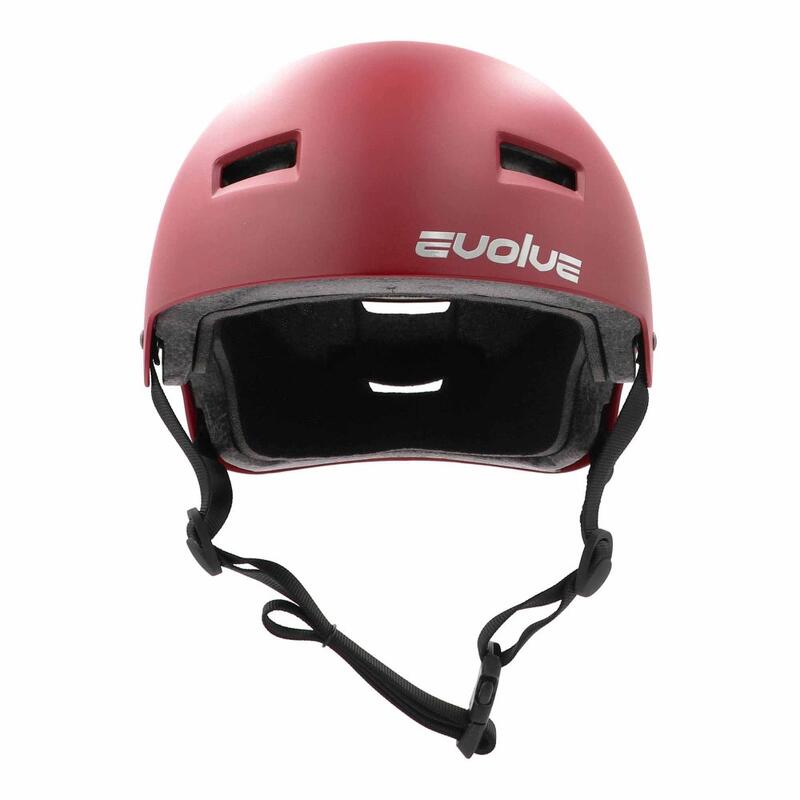 Casco Evolve Curb - Borgoña mate