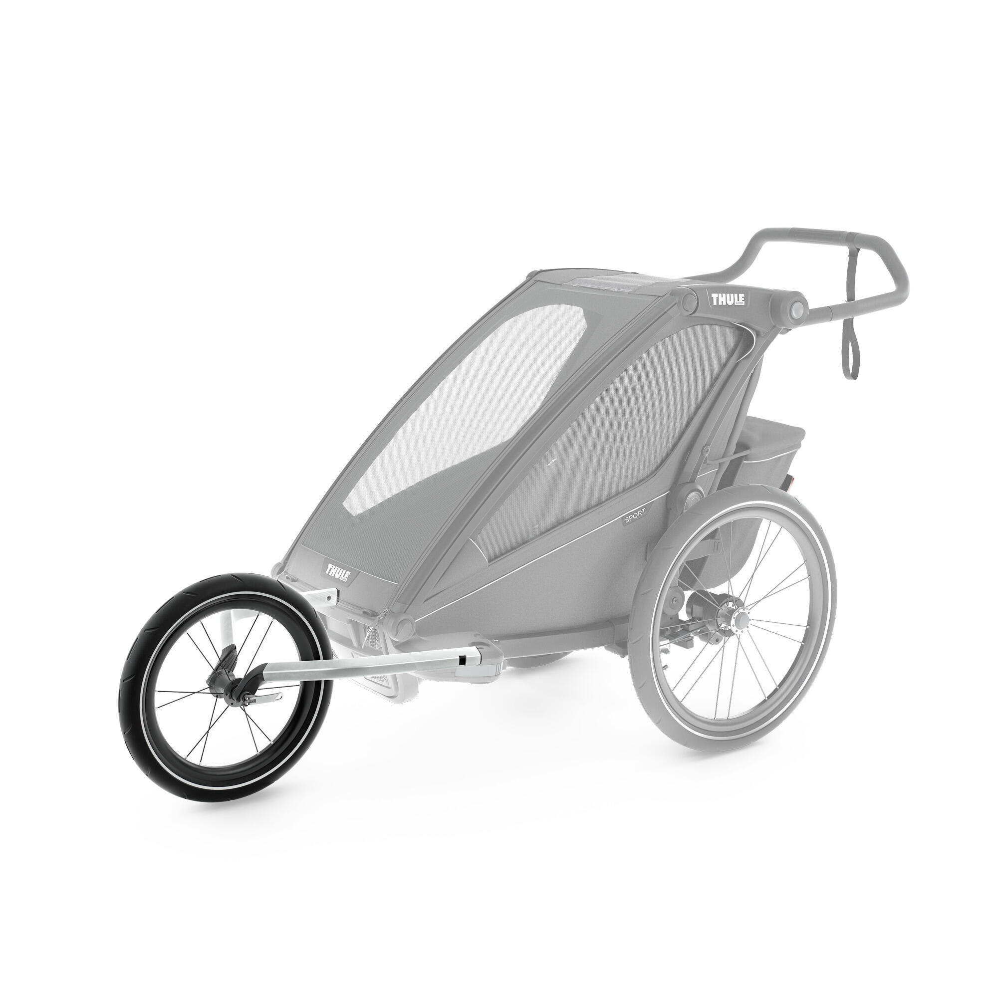 Conversiekit Thule Chariot Jogging Kit Single Black 2/4