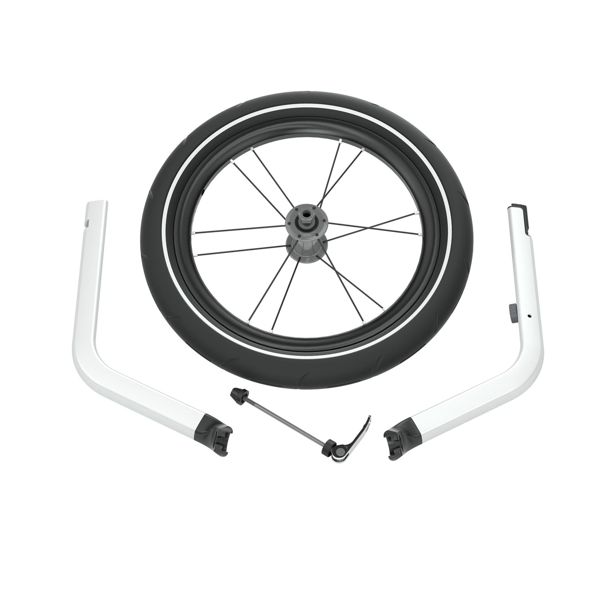 THULE Conversiekit Thule Chariot Jogging Kit Single Black