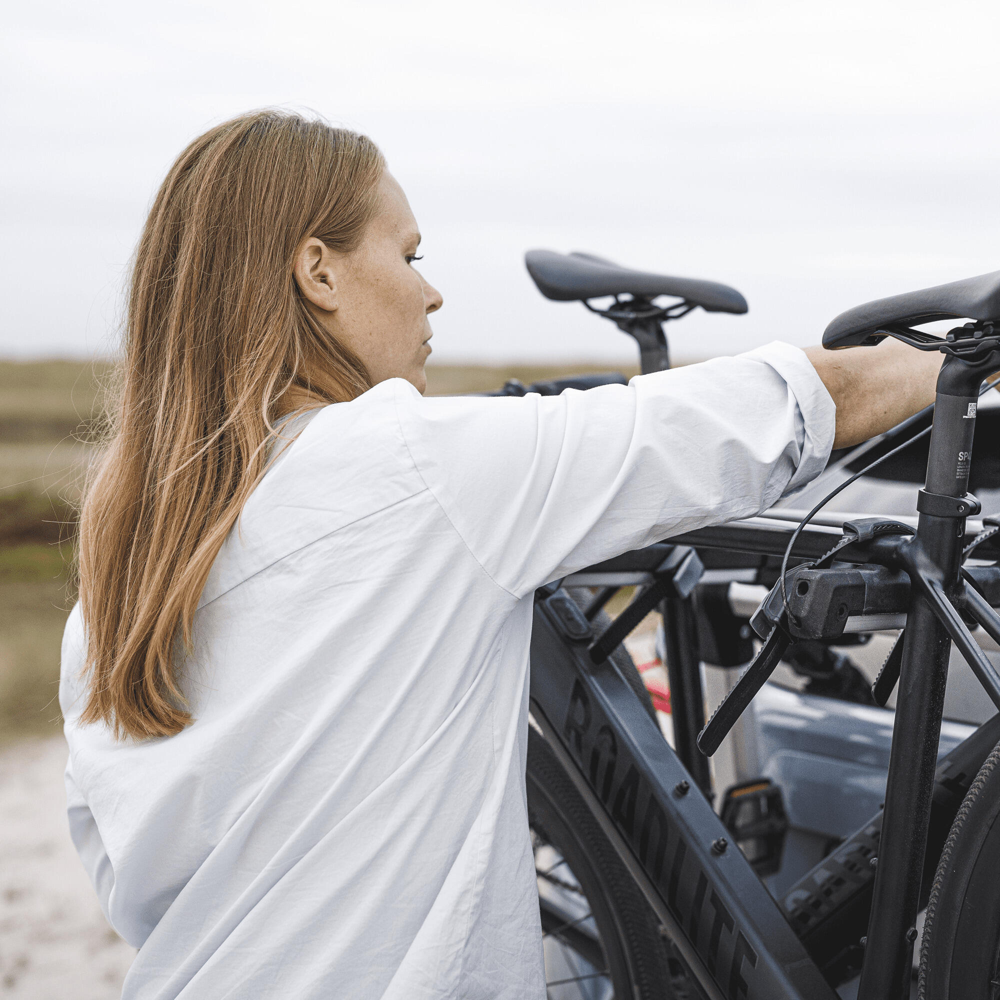 Fietsendrager voor op de kofferbak Thule OutWay Hanging 2 bikes Aluminium 5/7