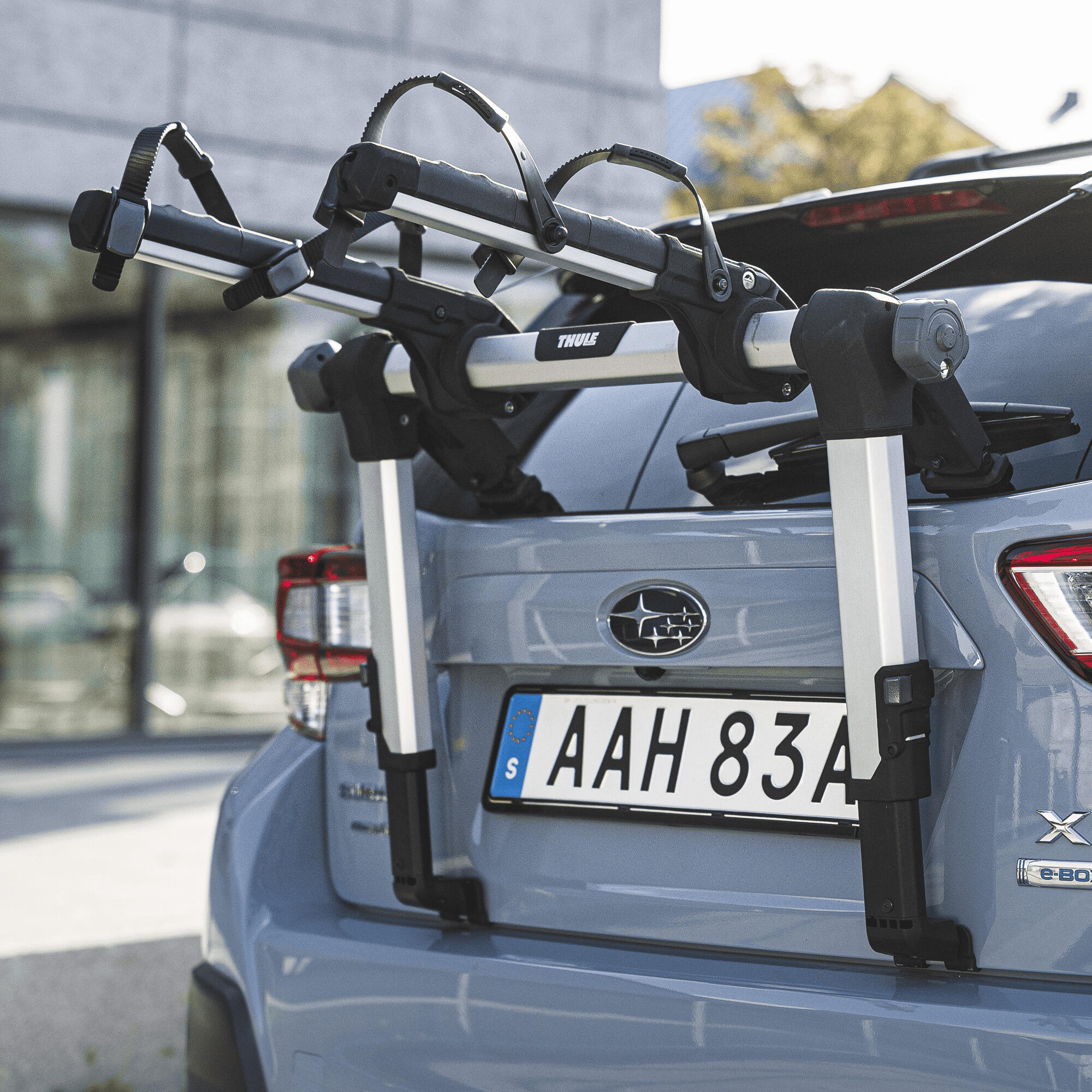 Fietsendrager voor op de kofferbak Thule OutWay Hanging 2 bikes Aluminium 4/7