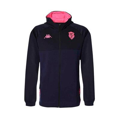 Kinder trainingsjack met capuchon stade français arufeod 6 2022/23