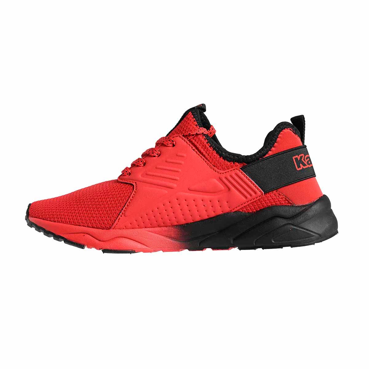 Zapatillas Kappa San Puerto con Cordones para Niño Negras/Rojas 2/7