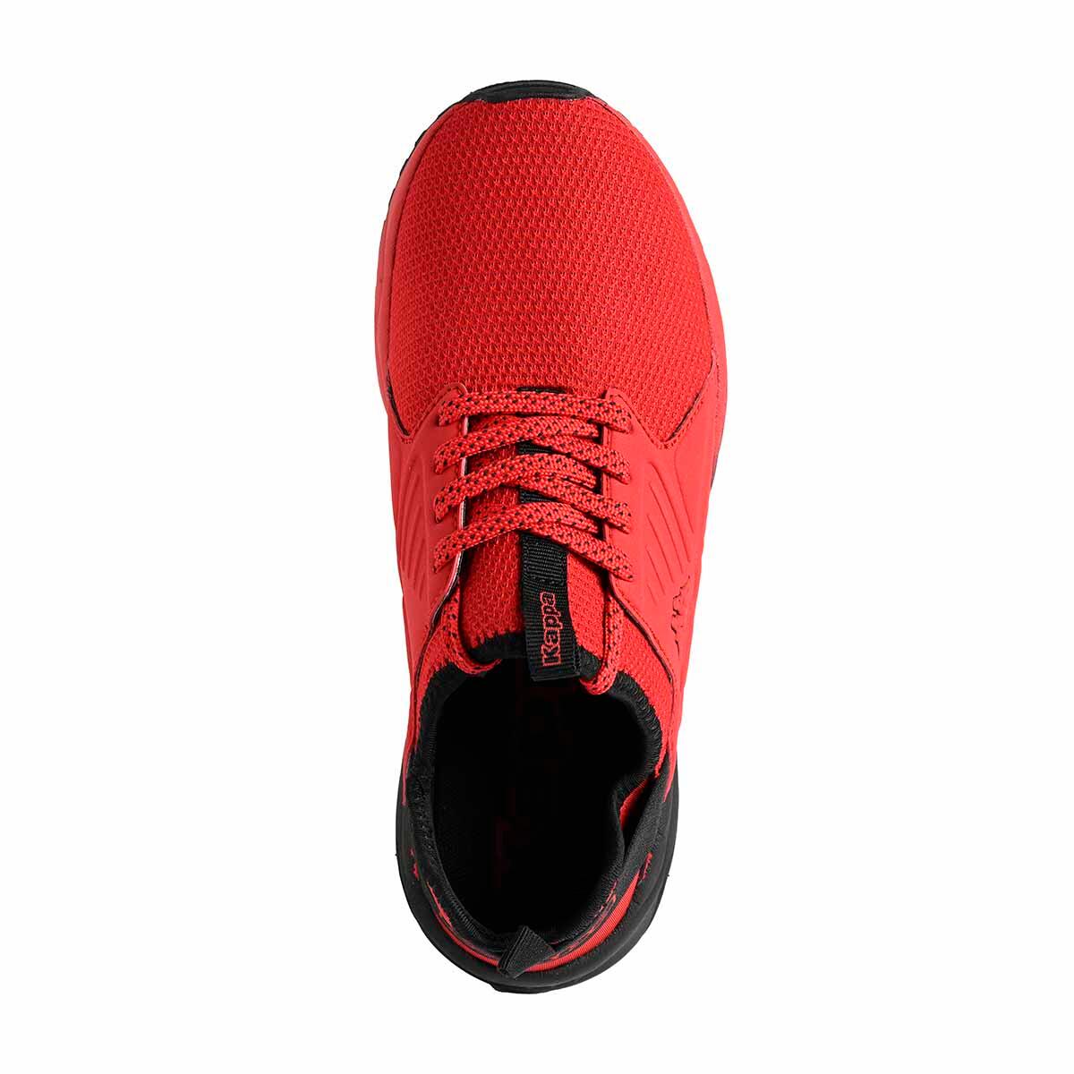 Zapatillas Kappa San Puerto con Cordones para Niño Negras/Rojas 5/7