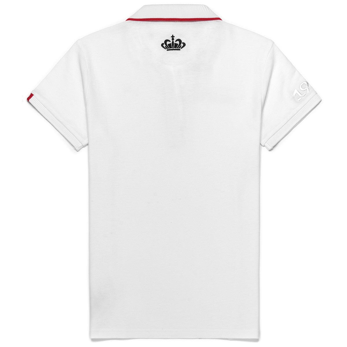 Polo femme Lou blanc 2/4