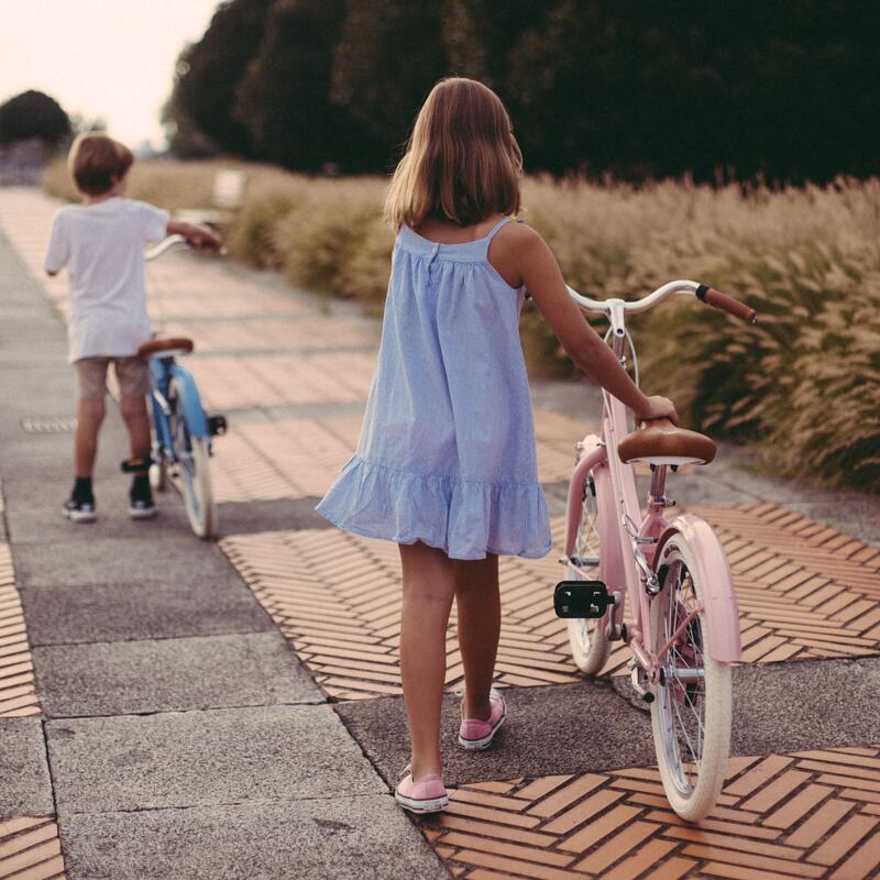 Bicicleta infantil retro Capri Mini 20" Rosa