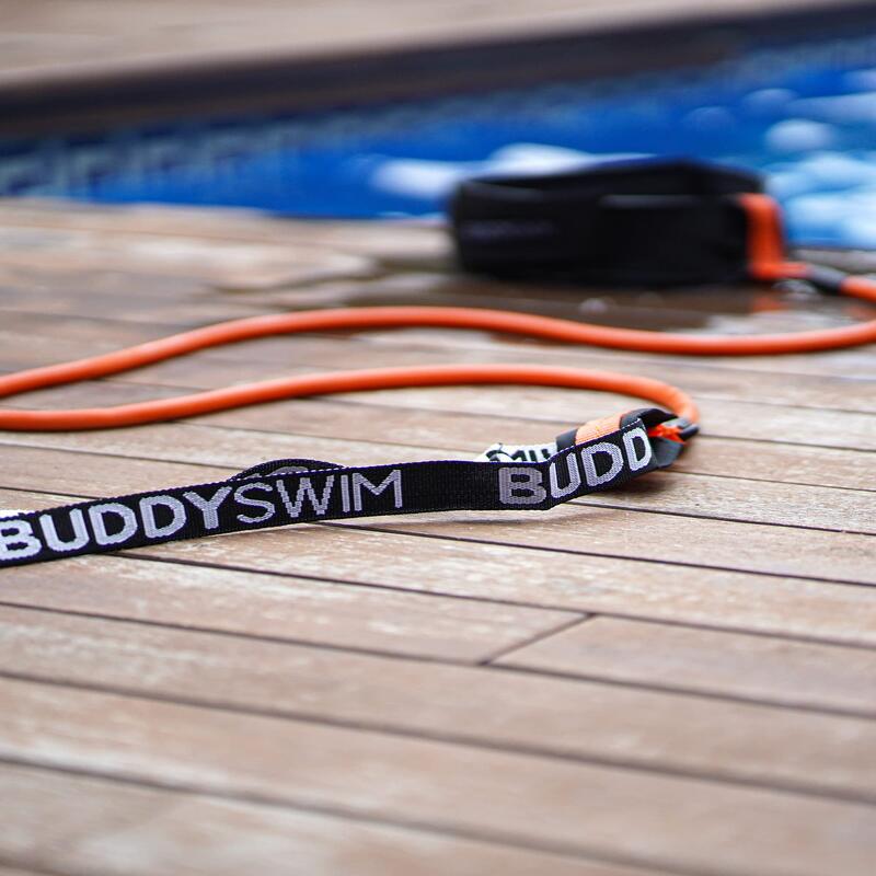 Ceinture de natation statique Buddyswim Orange-Black