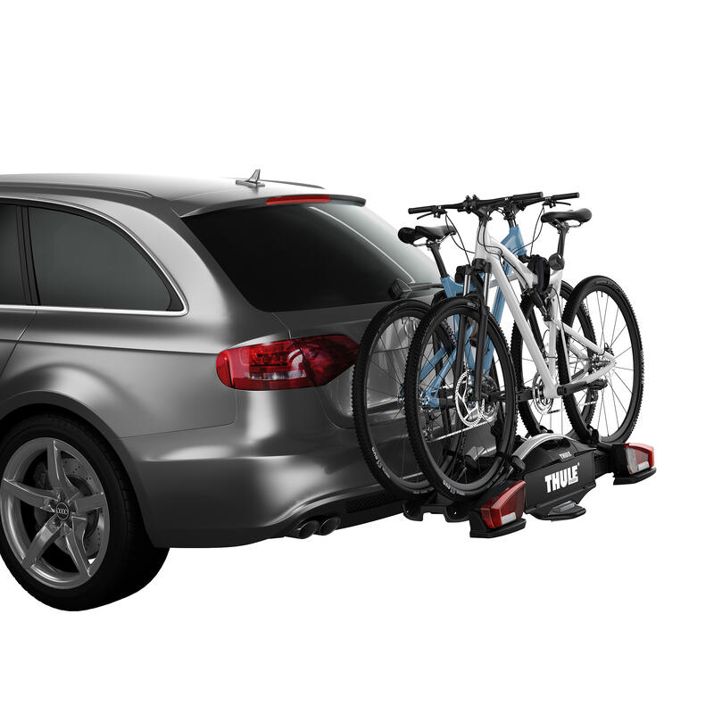 Porte-vélo sur boule d’attelage Thule VeloCompact 13-pin 2 bikes Aluminium