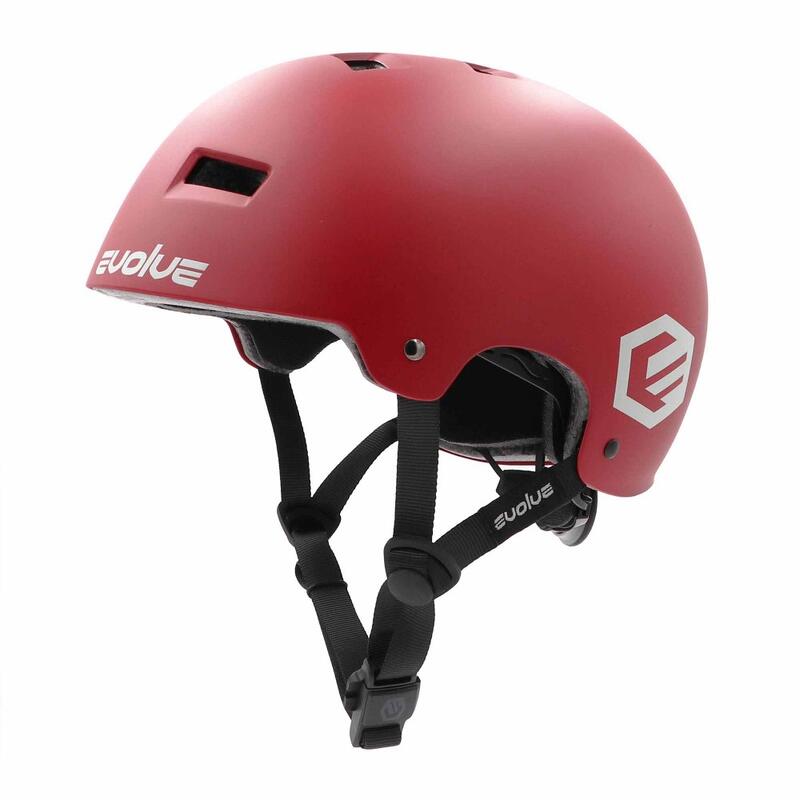 Caschi ciclismo adulto Evolve Curb Evo, Rosso