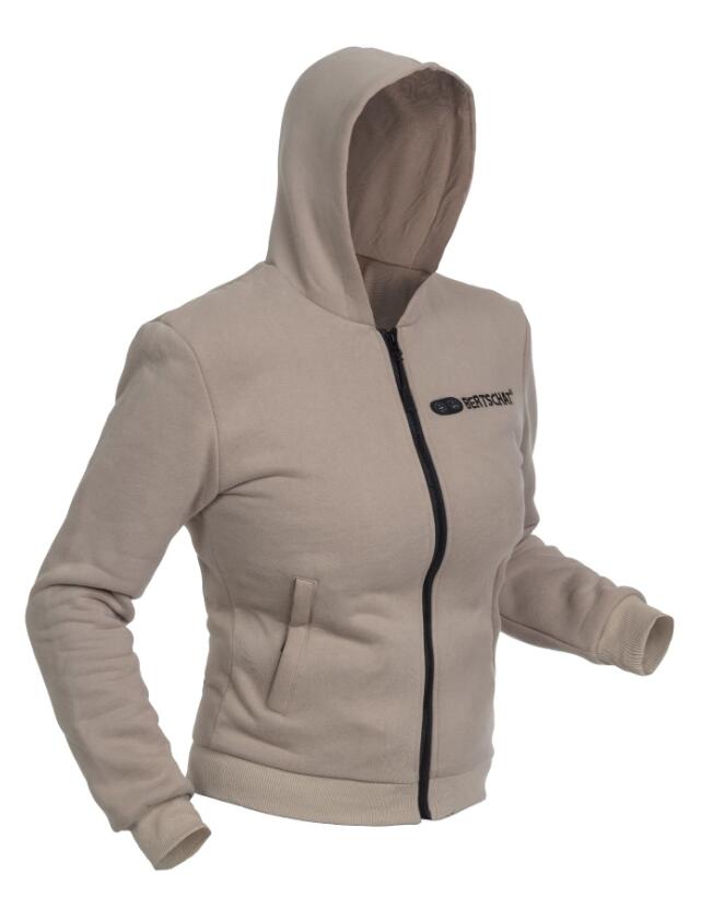 Verwarmde hoodie Dual-Heating men beige 1/4