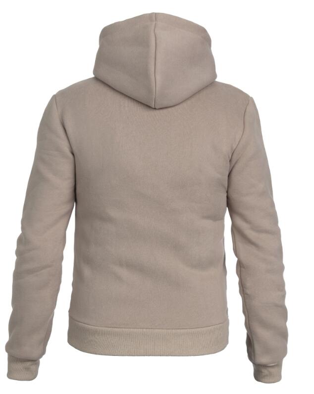 Verwarmde hoodie Dual-Heating men beige 2/4