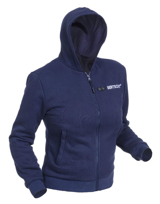 Verwarmde hoodie Dual-Heating men marineblauw 1/4