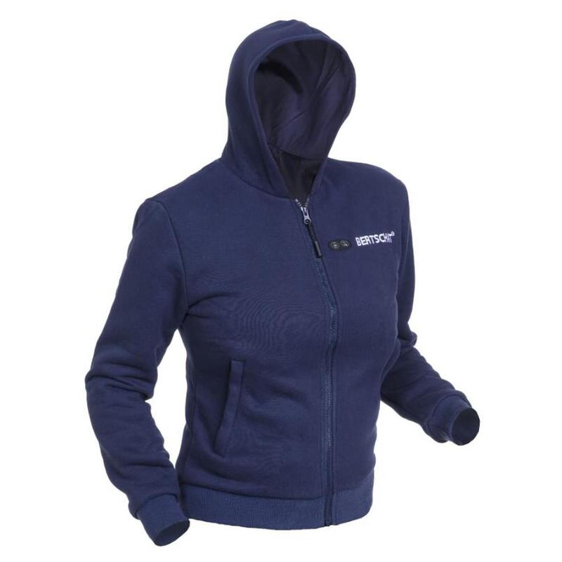 Verwarmde hoodie Dual-Heating women marineblauu