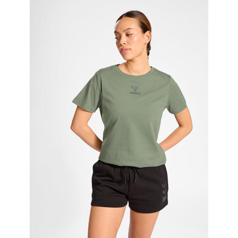 T-Shirt Manches Courtes Femme HUMMEL