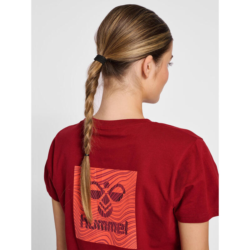 Hummel T-Shirt S/S Hmloffgrid Tee S/S Wo