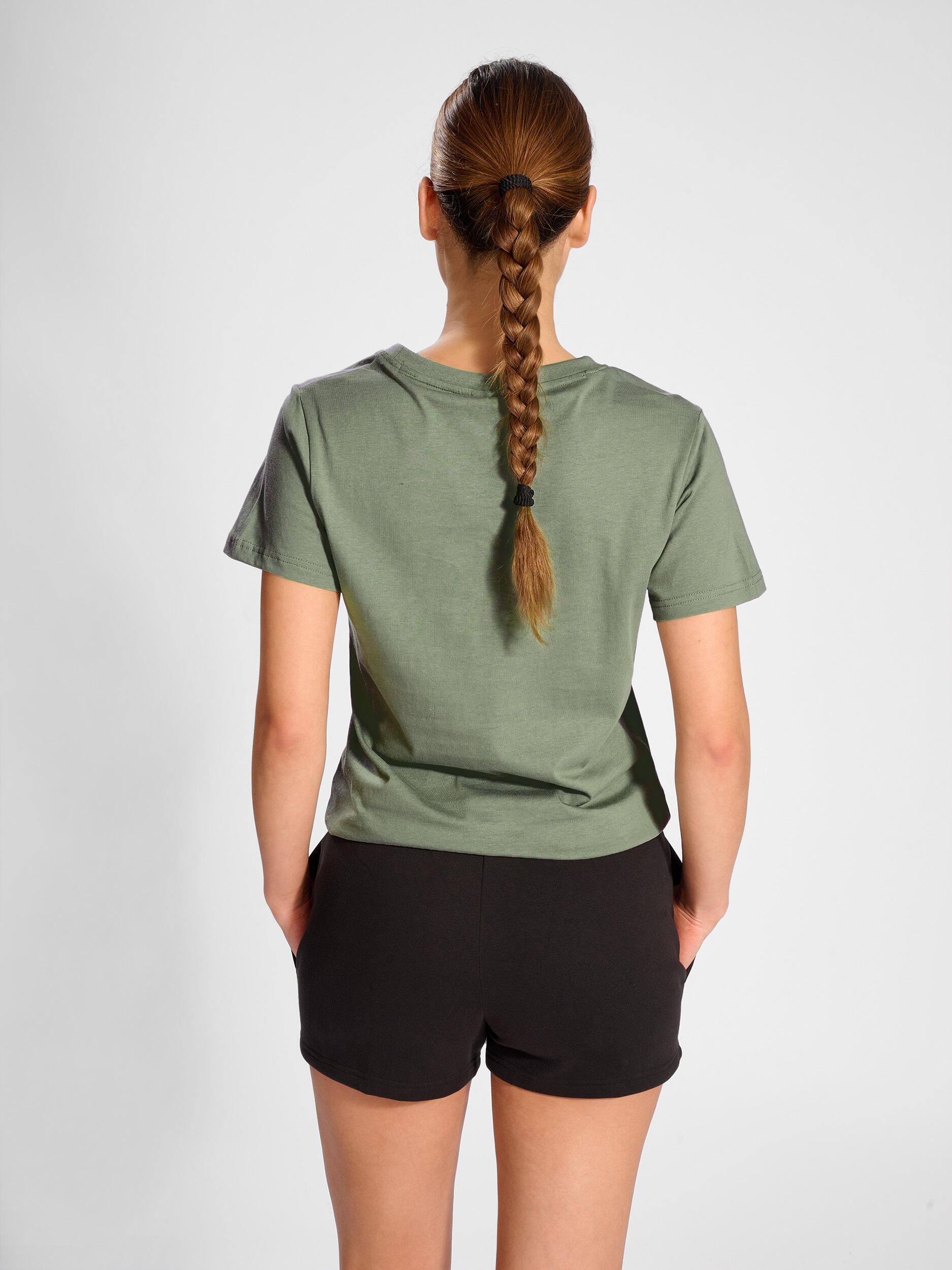 hummel Hmlt-Shirt in Cotone Staltic P/E Donna Maglietta Donna