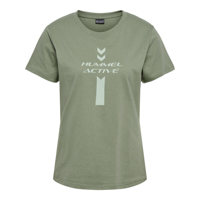 Instap T-Shirt Hmlactive Multisport Dames HUMMEL