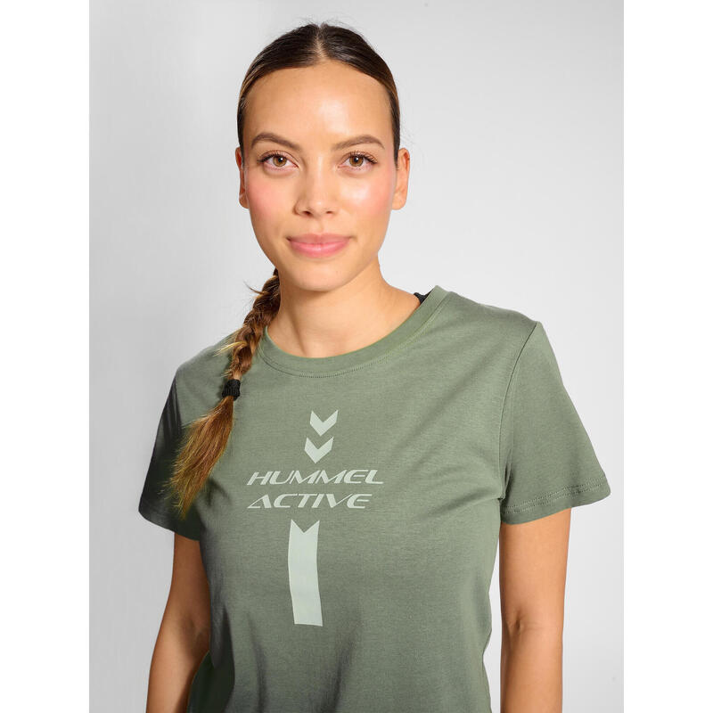 Hummel T-Shirt S/S Hmlactive Graphic Co Tee S/S Woman