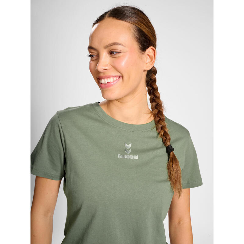 Hummel T-Shirt S/S Hmlactive Chevrons Co Tee S/S Woman