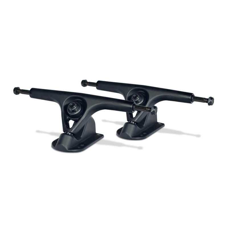 JUCKER HAWAII Allround Longboard Achsen Trucks // 2er Set schwarz matt