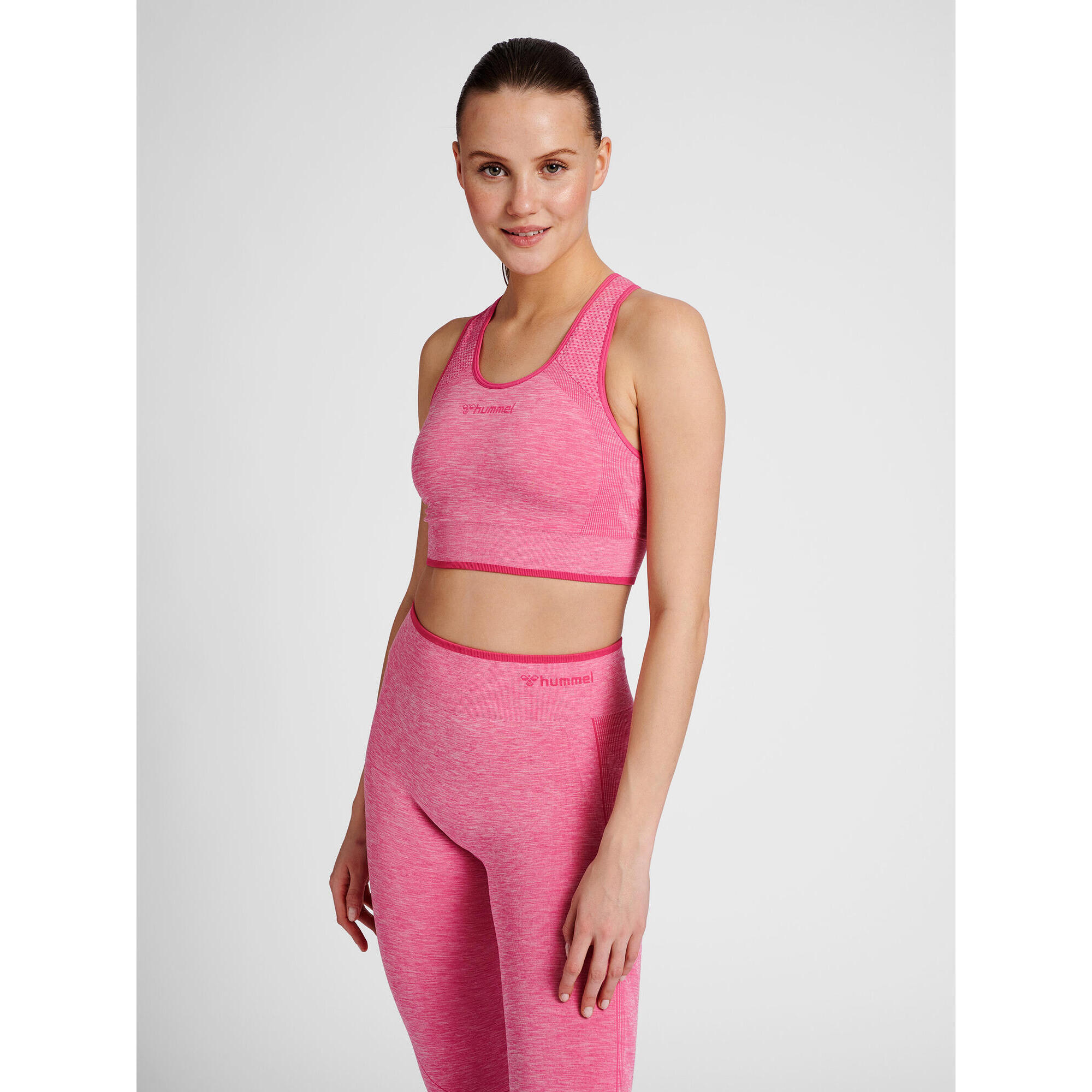 Hummel - Enfiler Sac Banane Hmlmt Una Entraînement Femme Hummel - Brassière - Rose - 36 Xs - Decathlon