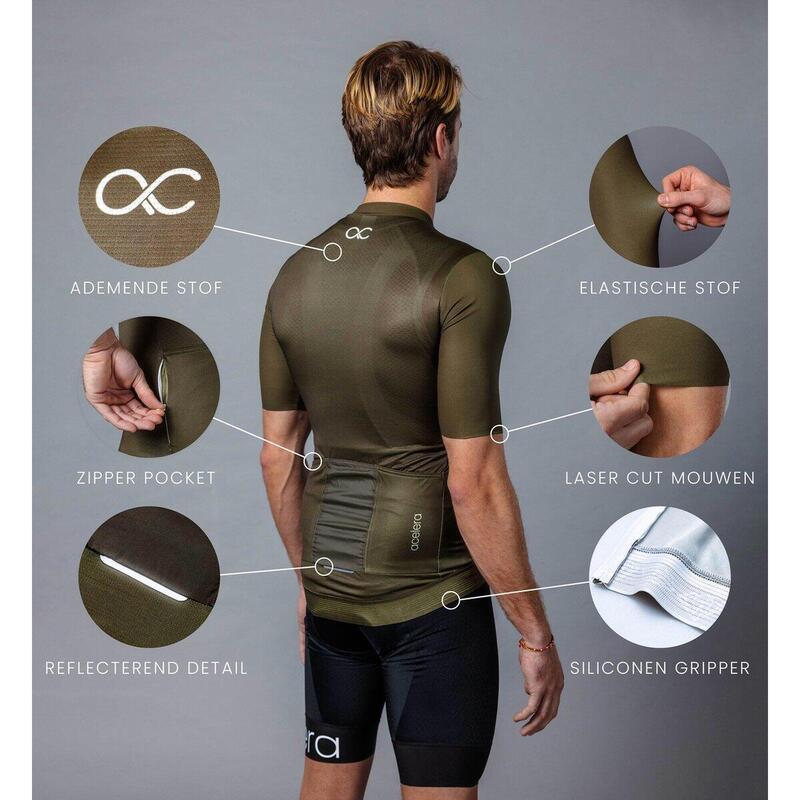 Professional Tricou Mânecă Scurtă Ciclism Șosea Performanță Vară