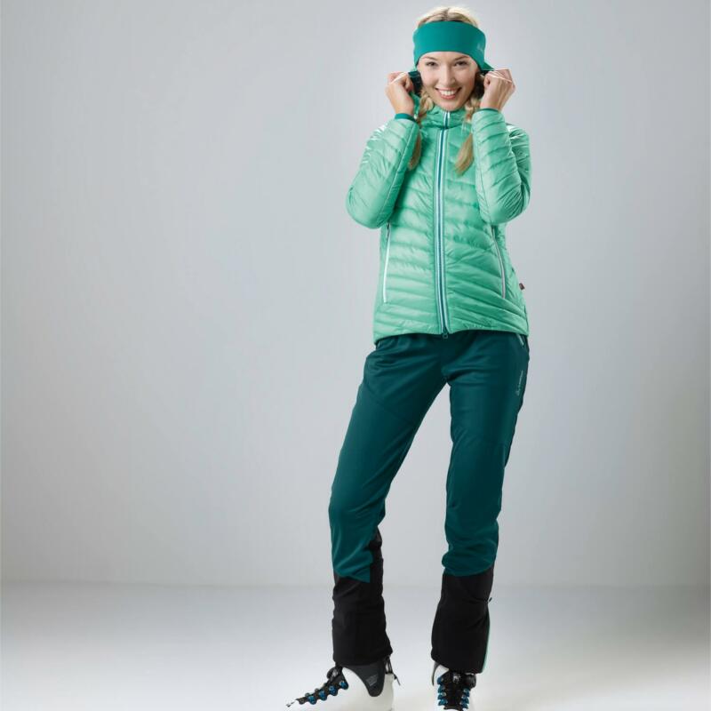 Outdoorbroek W Touring Pants Pace WS Light Teal - Groen Blauw