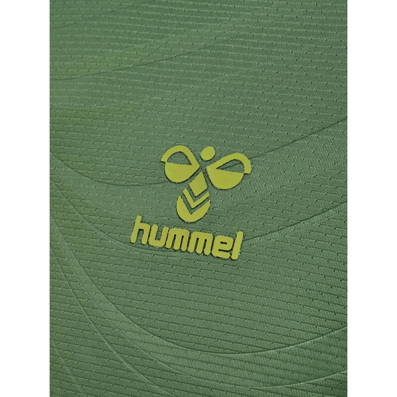 T-Shirt Hmlongrid Multisport Homme Respirant Design Léger Séchage Rapide Hummel