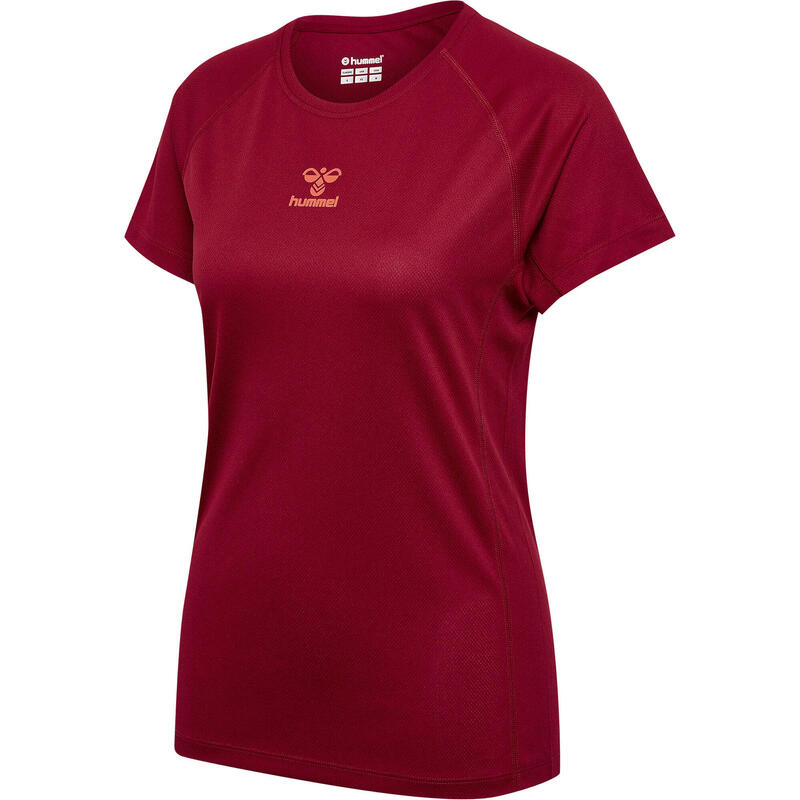 Deslizar Camiseta Hmlsprint Entrenamiento Mujer HUMMEL