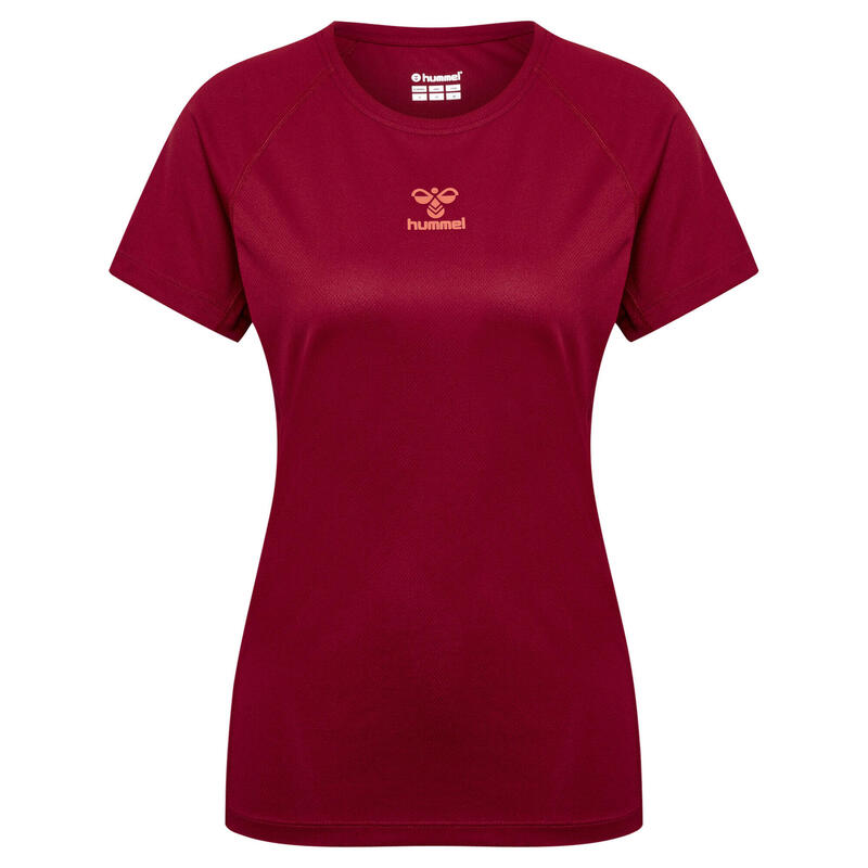 Deslizar Camiseta Hmlsprint Entrenamiento Mujer HUMMEL