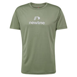 T-Shirt Nwlbeat Hardlopen Heren Licht Ontwerp Newline