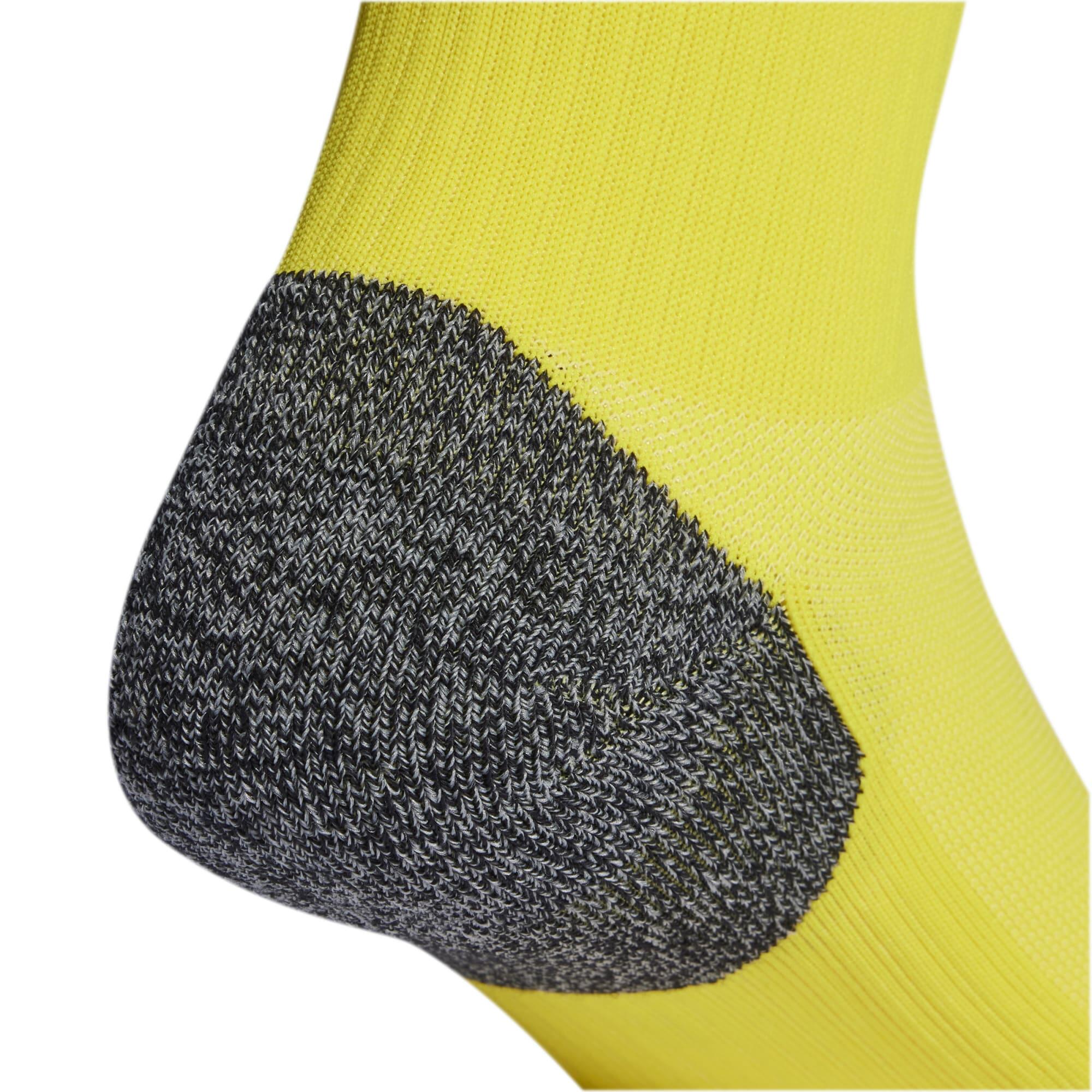 Calze da calcio adidas giallo 4/5