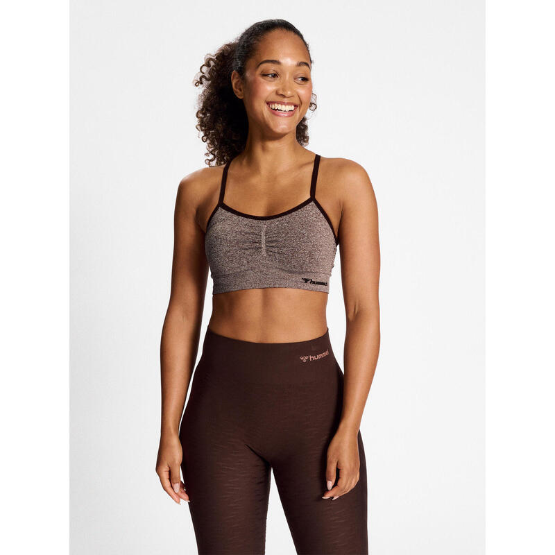 Hummel T-Shirt S/L Hmlci Seamless Scrunch Sports Bra